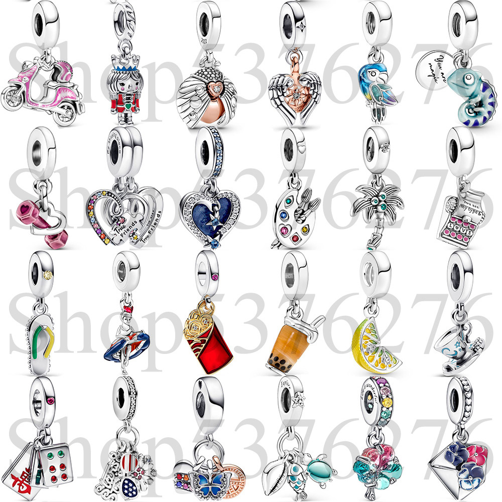 Paradise Jewelry & Watches Llc - 925 Sterling Silver Bead Envelope Typewriter