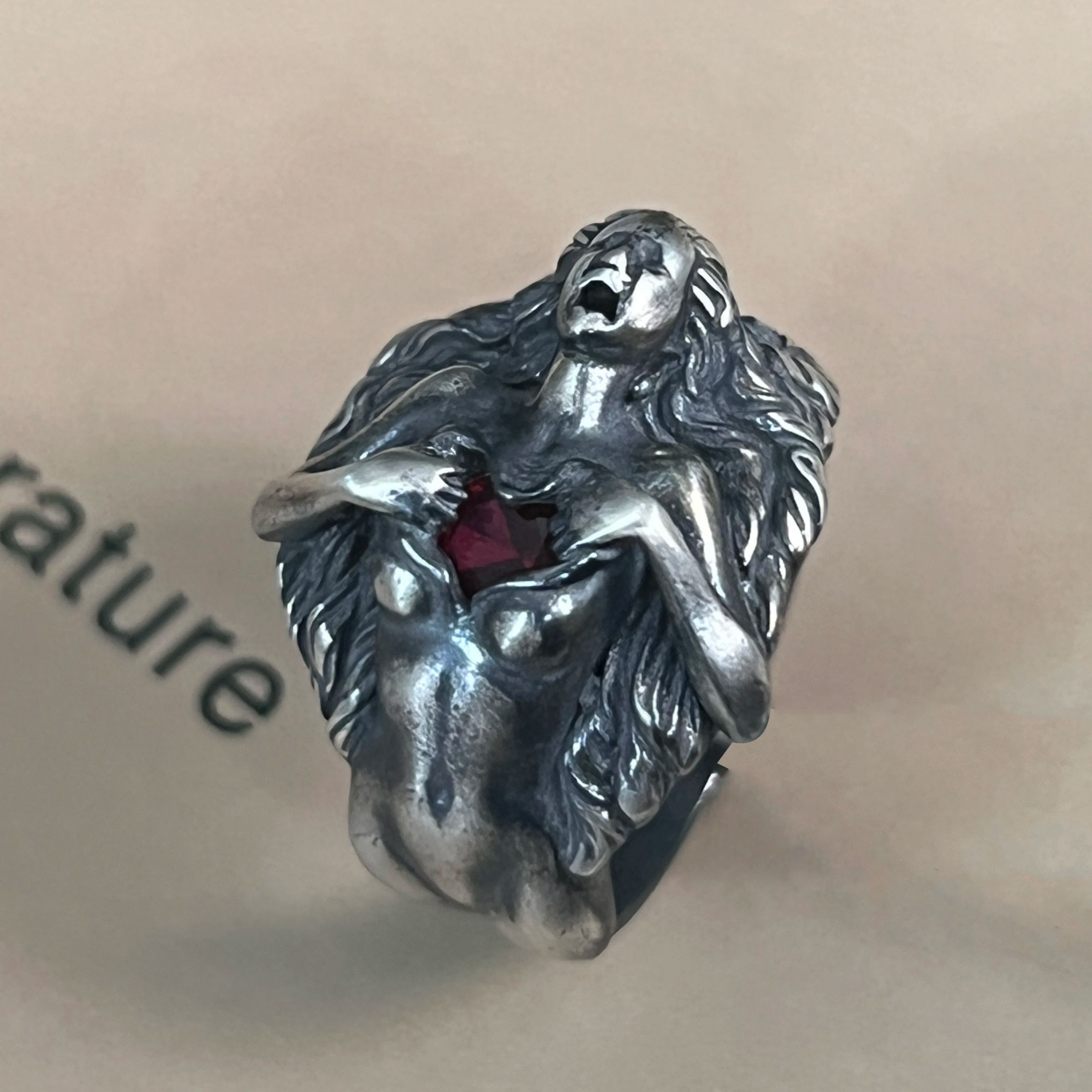 Eve Jewelry & Watches Distribuidor Oficial Rolex Buenos Aires - S925 Silver Personality Adamand Eve Ring