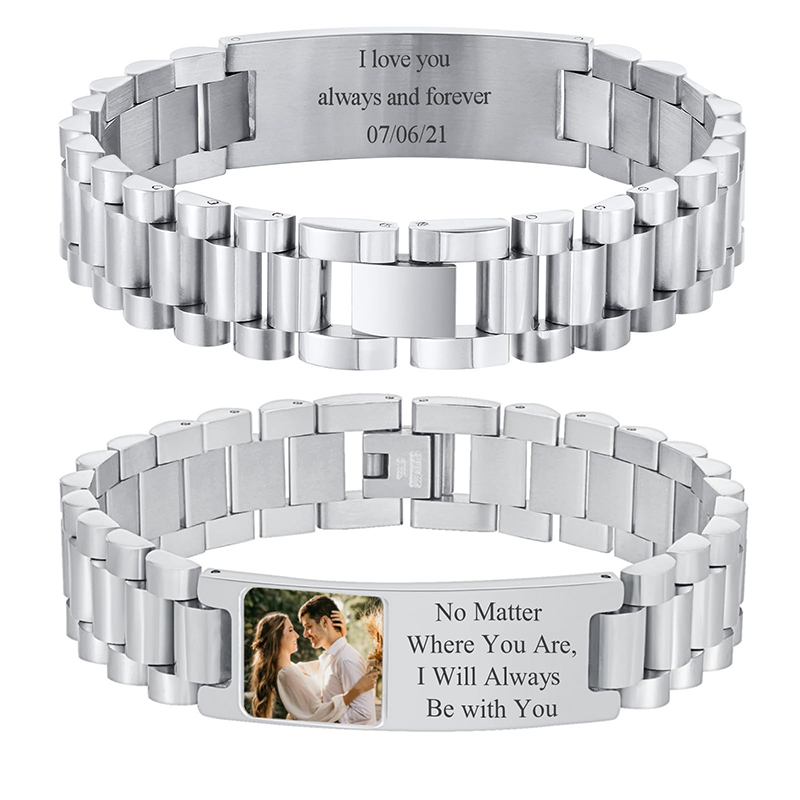Custom Picture Text Bracelet W - đánh giá và giá Jewelry Clasp Watches