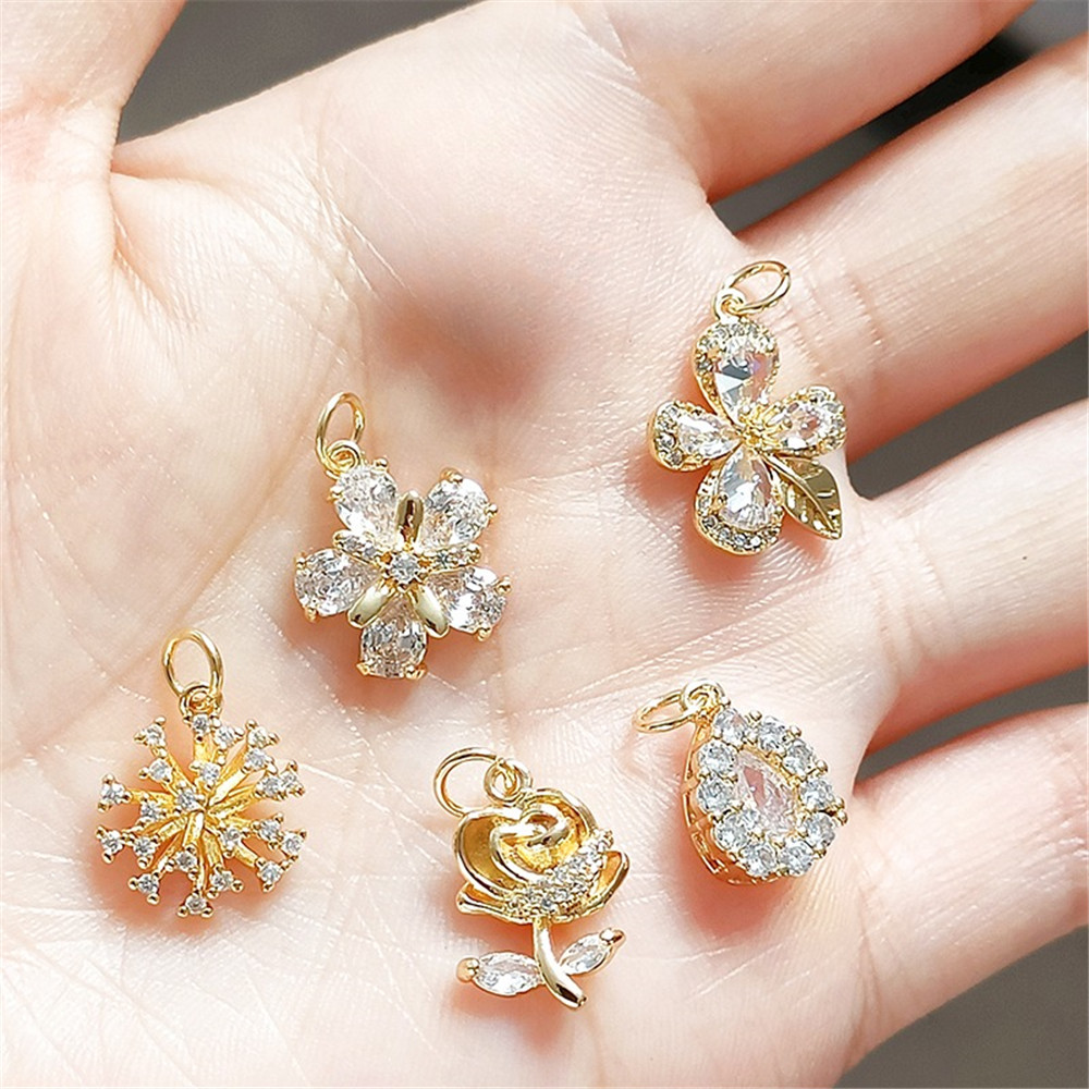 14K Gold-plated and Zirconium- - đánh giá và giá Rose Gold Bracelet