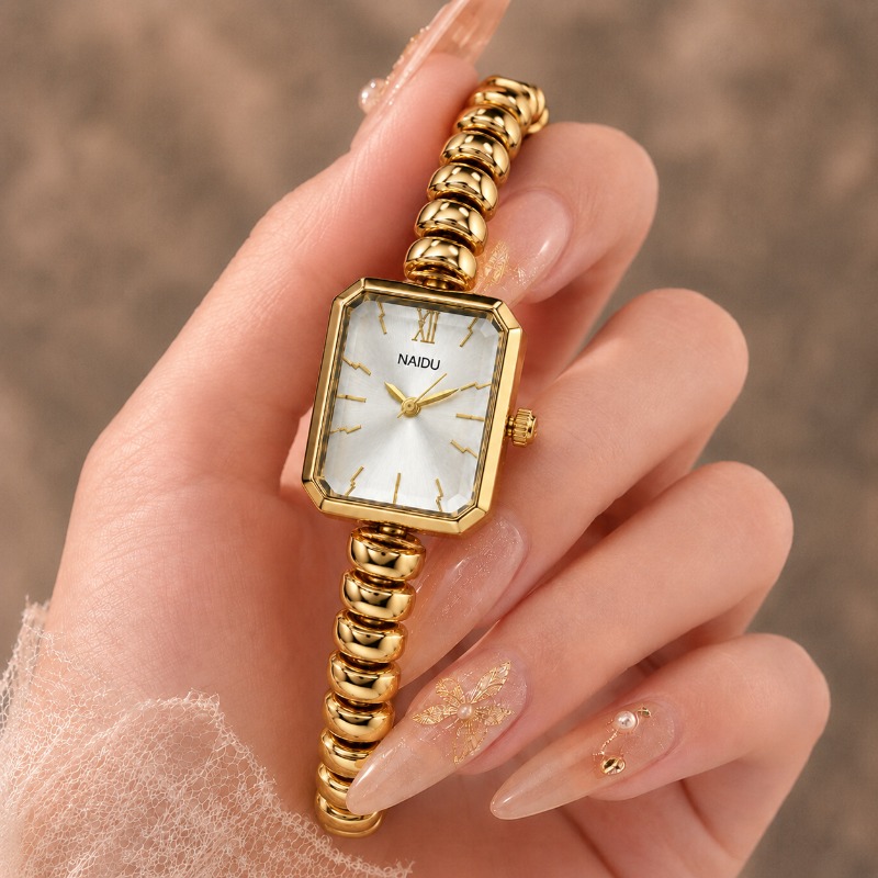 NAIDU Gold Watch for Women Min - đánh giá và giá Jewelry Clasp Watches