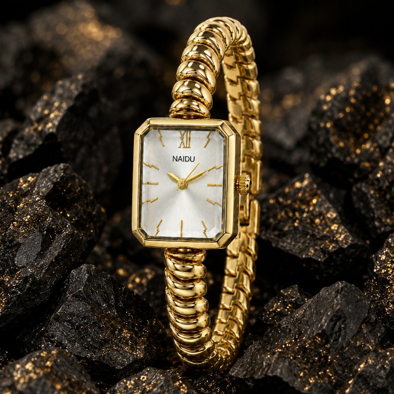 NAIDU Gold Watch for Women Min - đánh giá và giá Jewelry Clasp Watches