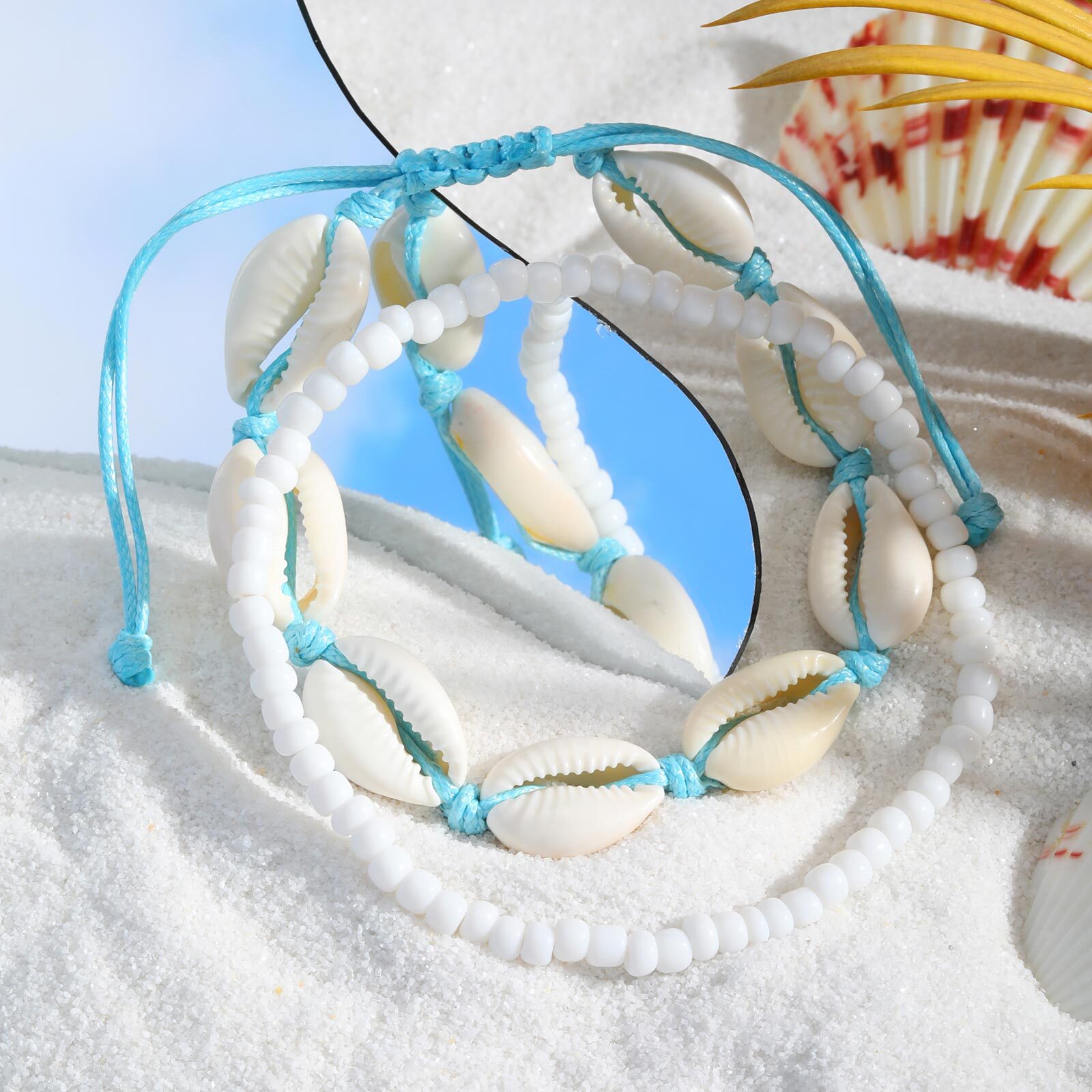 Cowrie Shell Ankle Bracelet fo - đánh giá và giá Jc Jewelry & Watches Reviews