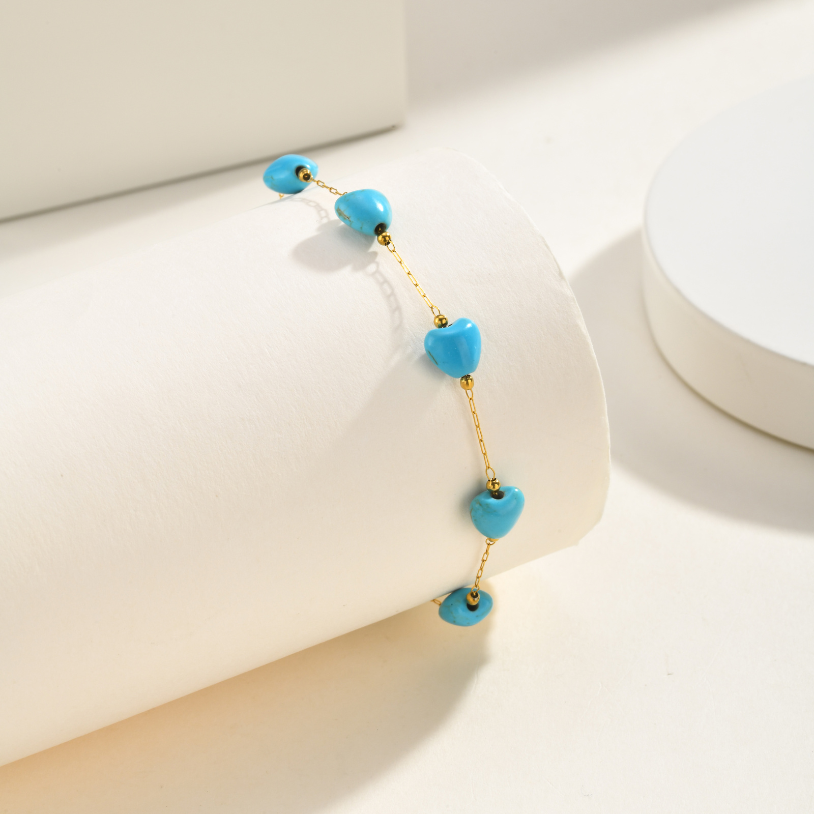 Turquoise Heart Anklet, Women' - đánh giá và giá Jc Jewelry & Watches Reviews