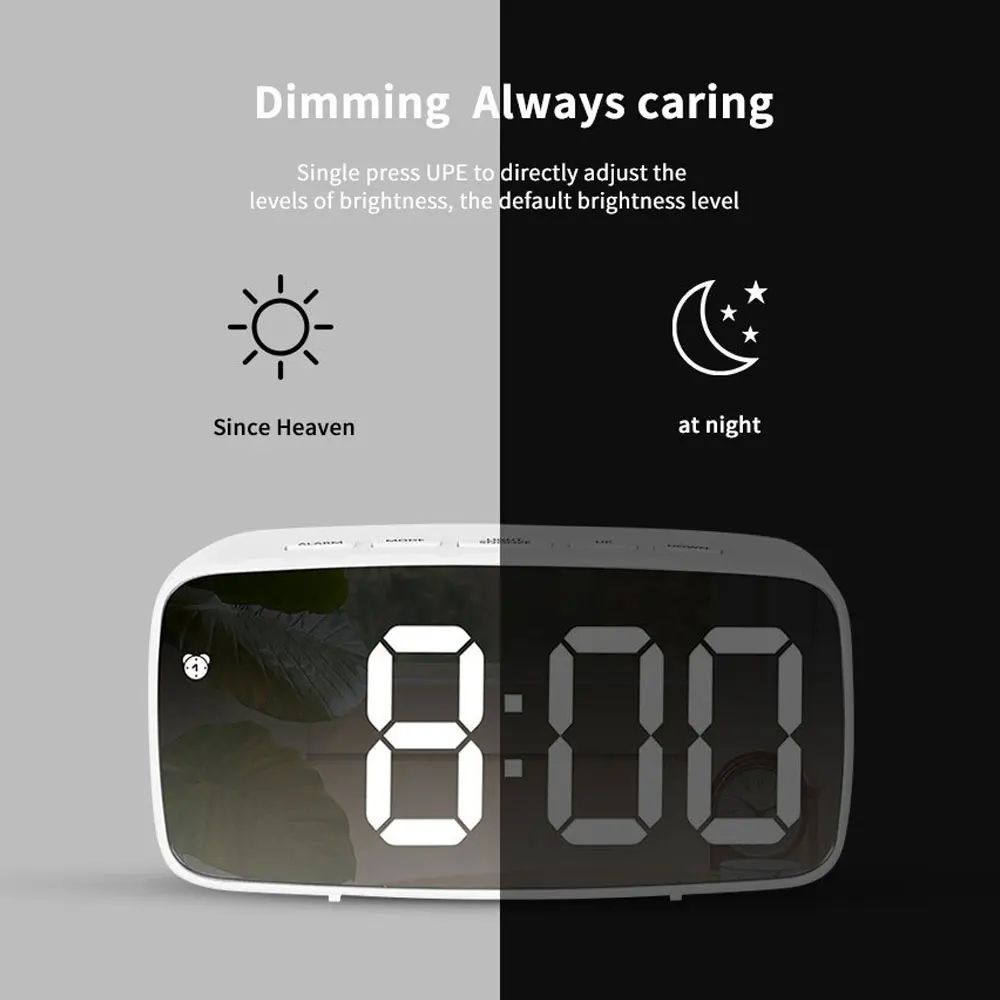 Acrylic Mirror Alarm Clock Ele - đánh giá và giá Moments Watches & Jewelry Burlington Reviews