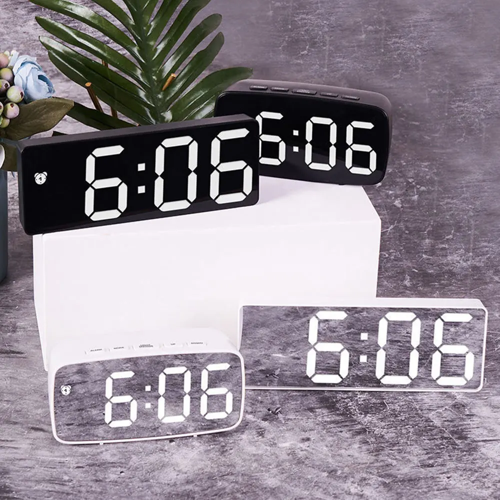 Acrylic Mirror Alarm Clock Ele - đánh giá và giá Moments Watches & Jewelry Burlington Reviews