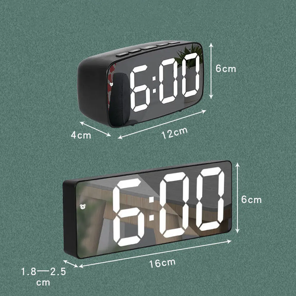 Acrylic Mirror Alarm Clock Ele - đánh giá và giá Moments Watches & Jewelry Burlington Reviews