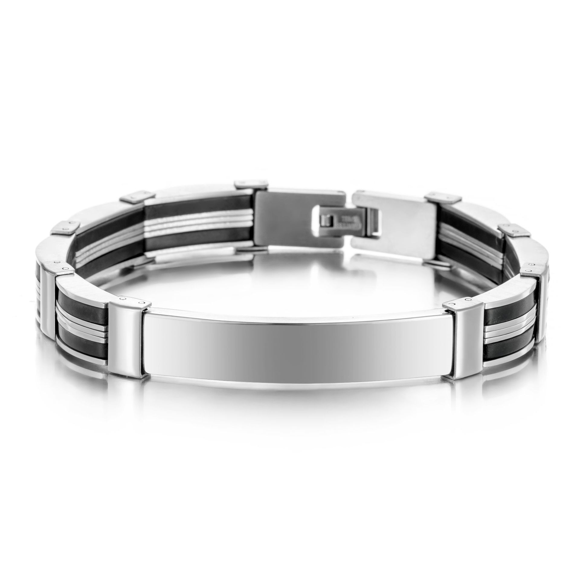 Punk Custom TEXT Name Men Stai - đánh giá và giá Jewelry Clasp Watches