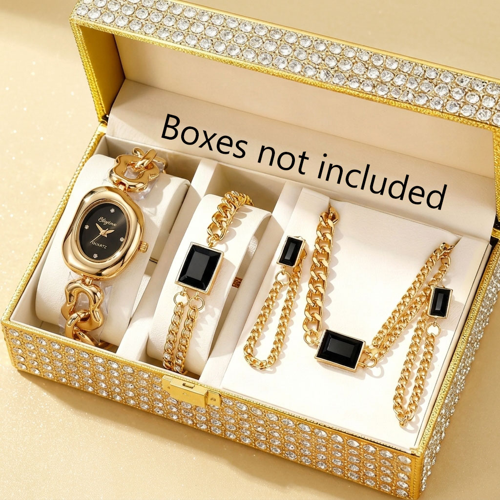 5PCS Fashion Irregular Women Q - đánh giá và giá Jewelry Clasp Watches